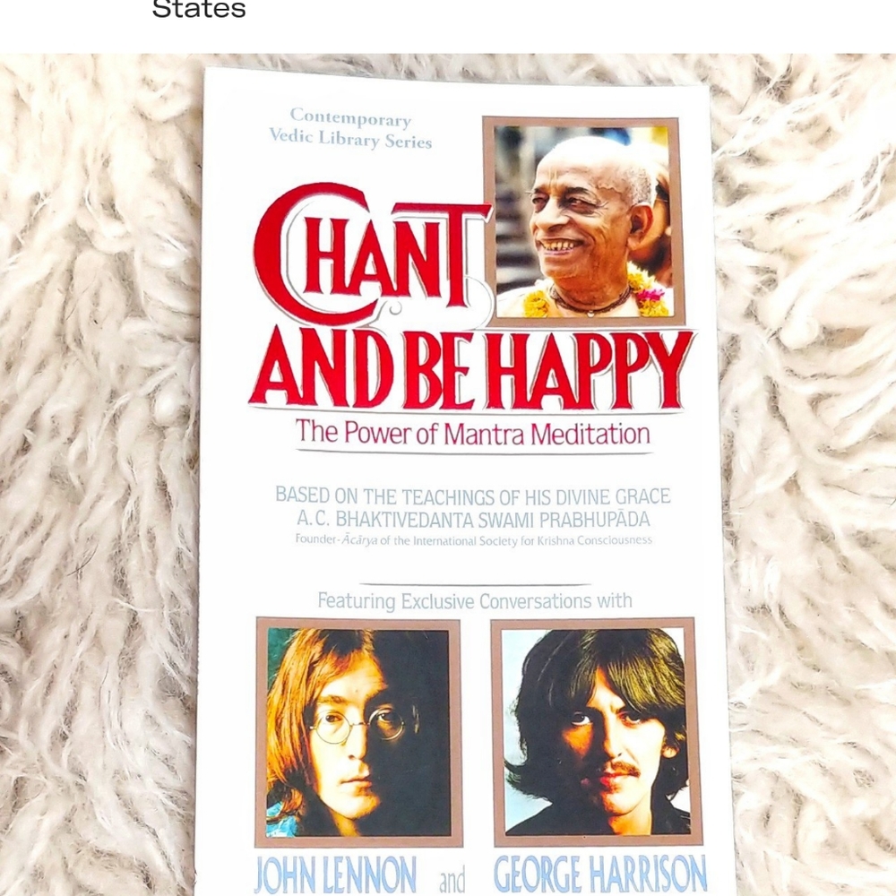 Chant And Be Happy" Yoga/Meditation 1982 Reprint.